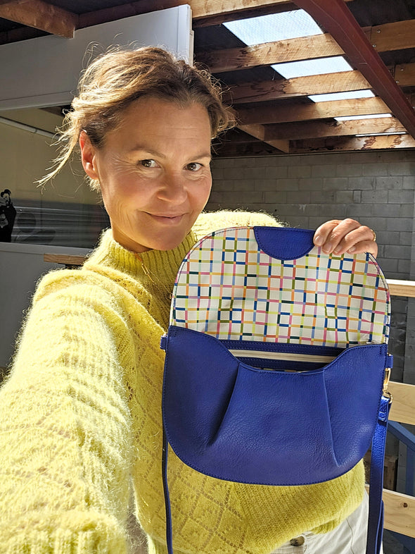 Nina Crossbody - Colbalt – Hello Friday