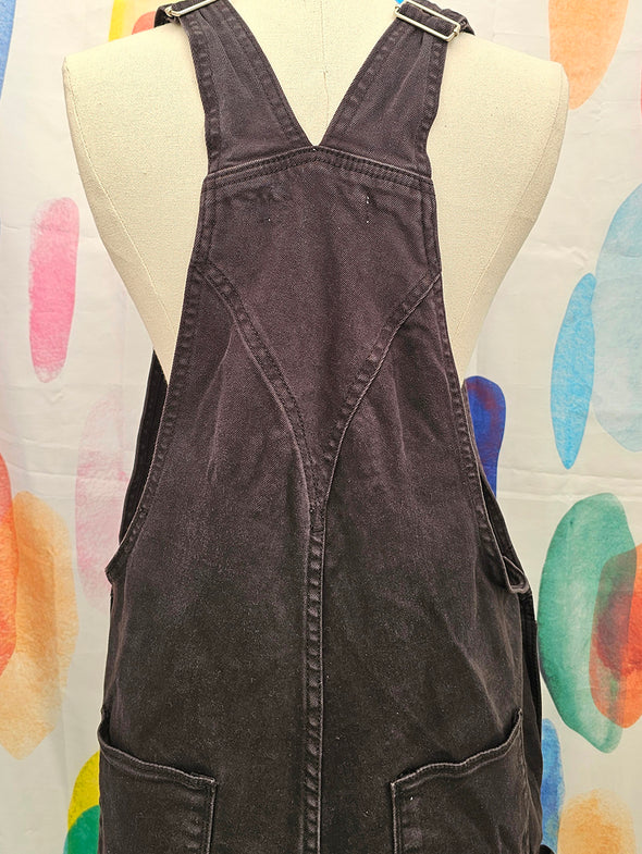 ASSEMBLY LABEL Black Denim Overalls