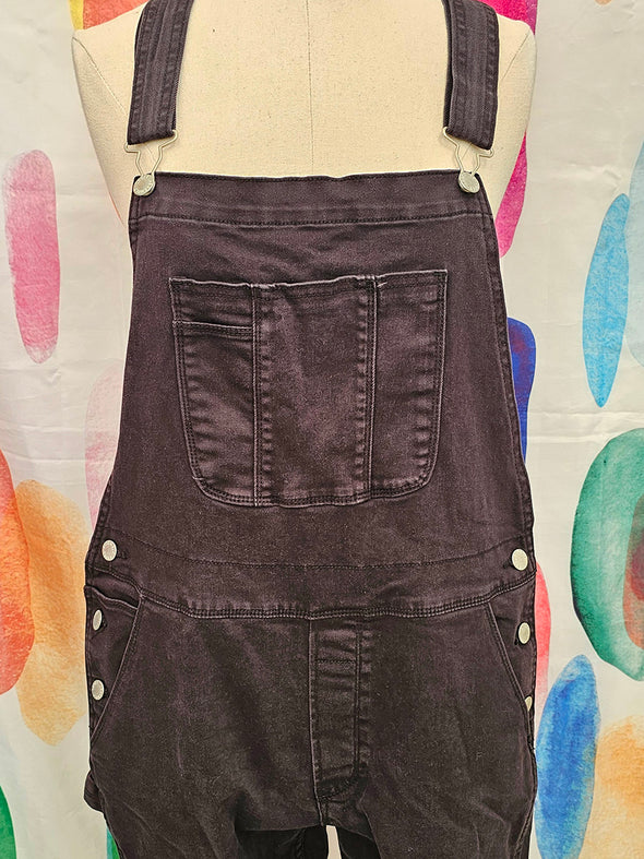 ASSEMBLY LABEL Black Denim Overalls