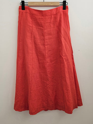 BODEN Size L Linen Skirt