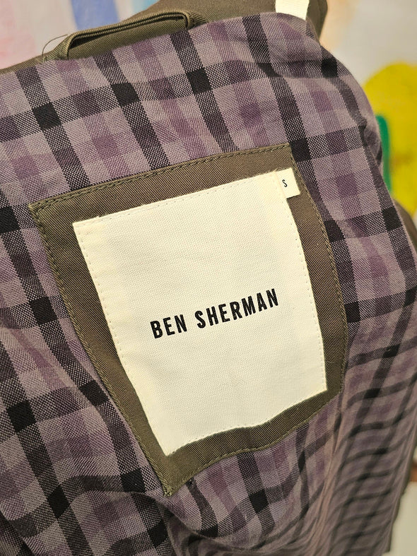 BEN SHERMAN Olive Jacket