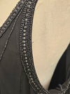 Vintage Black Beaded Dress