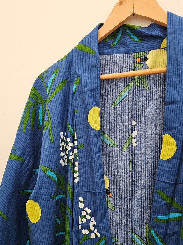 UNIQLO Blue Print Kimono