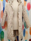 I BODY Cream Longline Puffer Jacket
