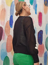 Danna Black Cardigan