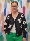 Danna Black Cardigan