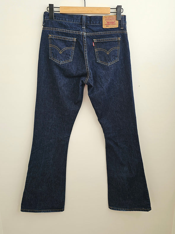 LEVIS 560 W31 L32 Low Rise Flares