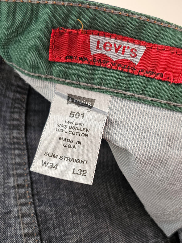 LEVIS 501 W34 Jorts