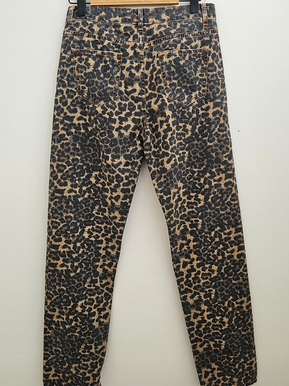 LIONESS Size M Print Jeans