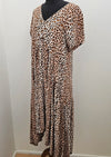 NEW U Leopard Print Maxi dress