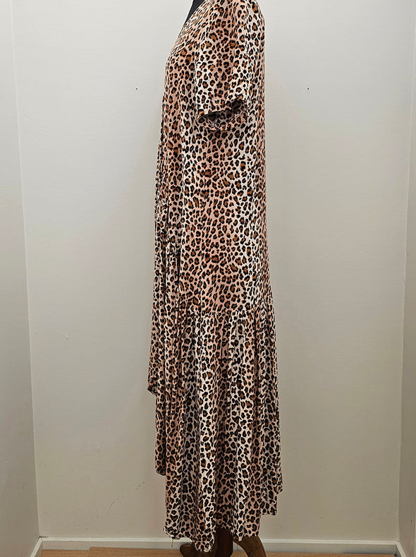 NEW U Leopard Print Maxi dress
