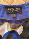 MARTHA NEILLE Size L Drape Top