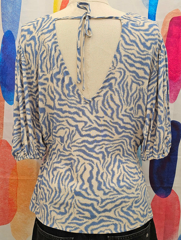 Grab Printed Top