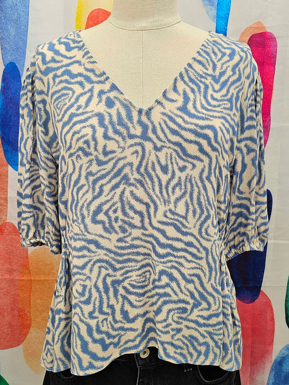 Grab Printed Top