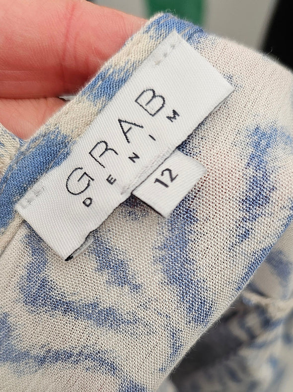 Grab Printed Top