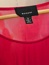 MOOCHI Drape Fuschia Dress