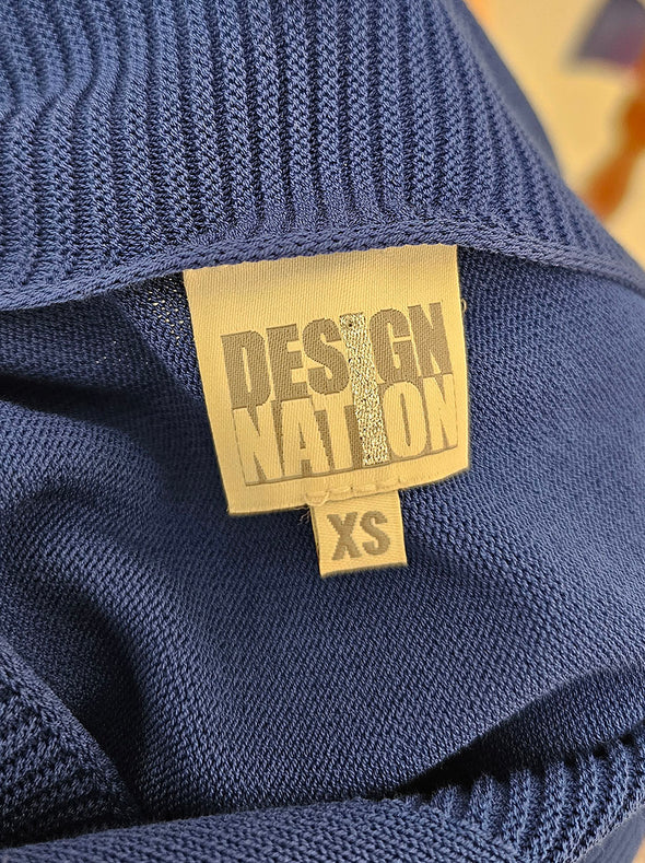 Design Nation Blue Jumper