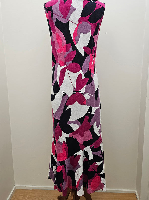 MODA 100% linen maxi dress