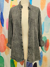 QUIKSILVER Charcoal Denim Shirt
