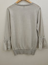 SOYACONCEPT Silver Detailed Sleeve Top