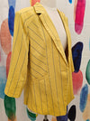 ZAFINA Butter pinstripe blazer