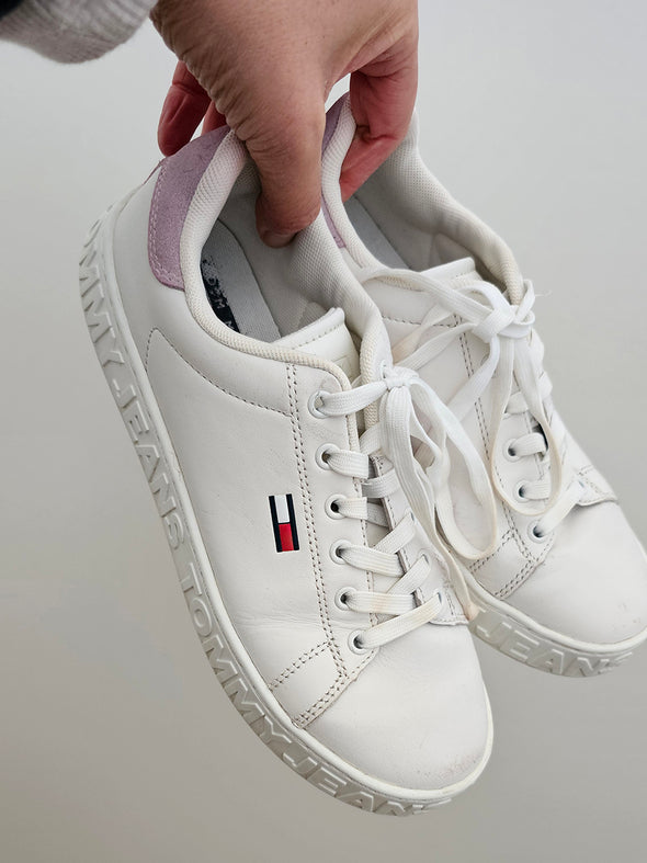 TOMMY Jean White Sneakers 37