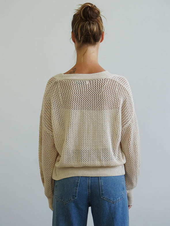 Danna Beige Cardigan