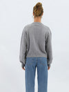 Bow Tie Grey Cardigan