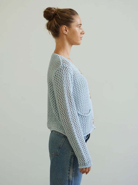 Hettie Cardigan Blue