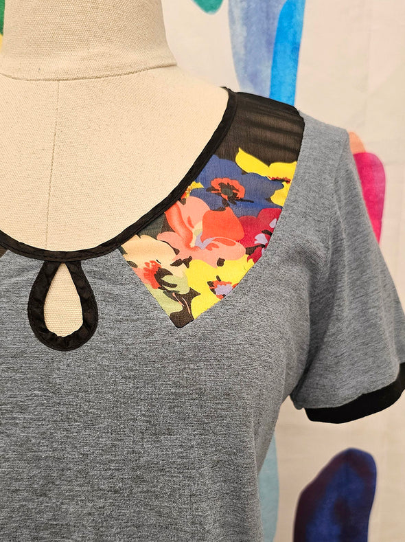 World Floral Detail t-shirt