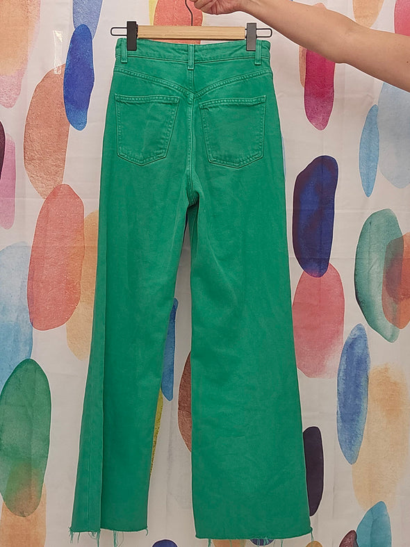 Zara Green Jeans