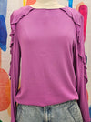 EDC Vibrant Mauve Top