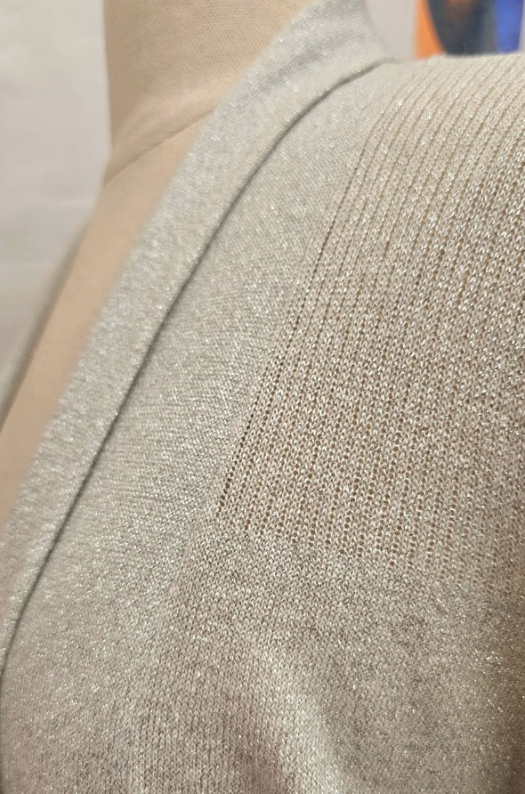 ARMANI EXCHANGE Stunning silver cardigan