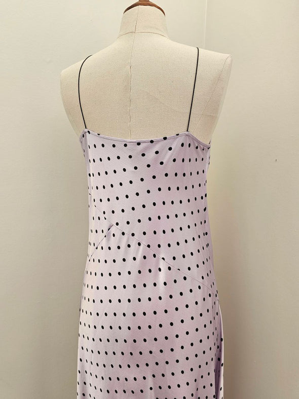 bec and bridge black polka dot dress BEC AND BRIDGE size 10 long polkadot dress – Hello Friday