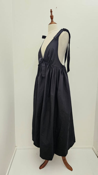 CAITLIN CRISP Size 12 Silk Maxi Dress
