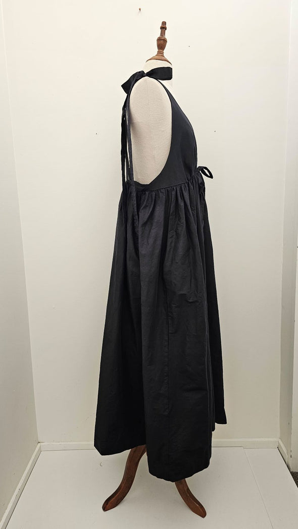 CAITLIN CRISP Size 12 Silk Maxi Dress