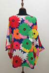 FLOWER JOY onesize drape top