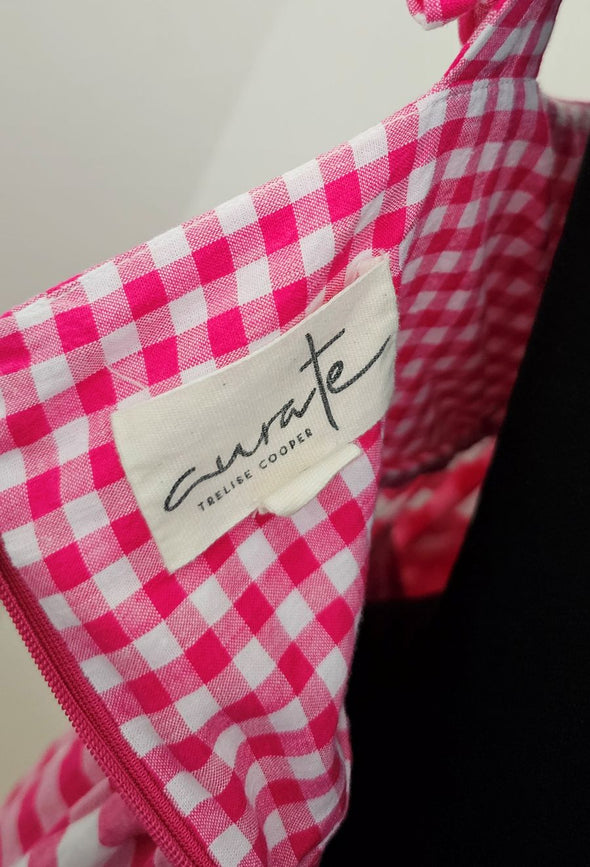 TRELISE COOPER Gingham Maxi Dress