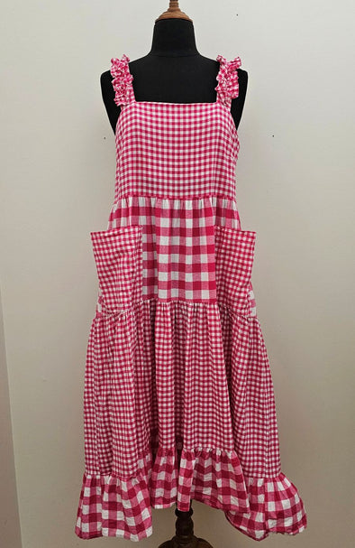 TRELISE COOPER Gingham Maxi Dress