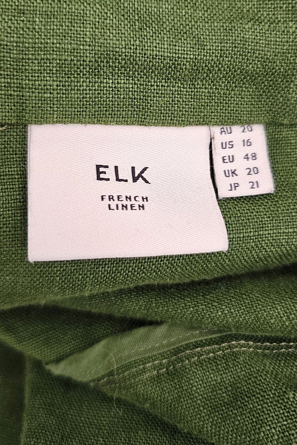 ELK size 20 french linen jacket