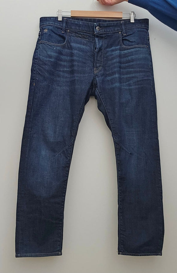 G RAW G-STAG 36W 34L 5 pocket jean