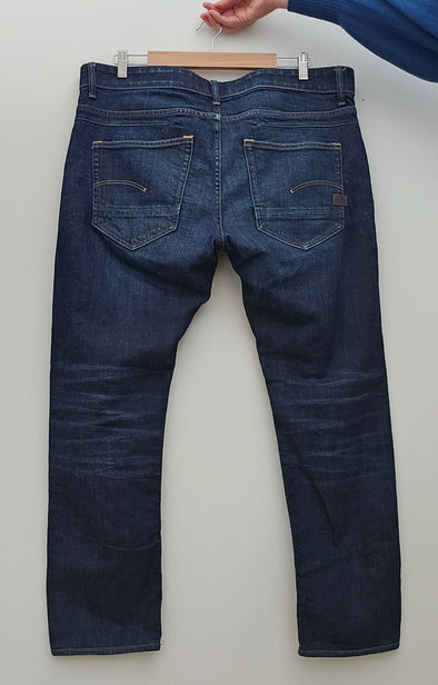 G RAW G-STAG 36W 34L 5 pocket jean