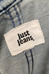 JUST JEANS Size 10-14 stretch denim bomber
