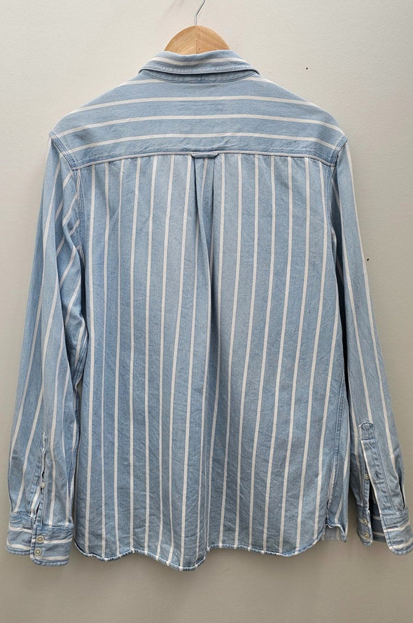 PADINI AUTHENTICS denim stripe shirt