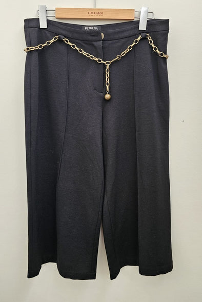 PETRENA trousers with chain mail belt