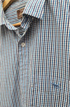 RODD & GUNN blue check shirt M