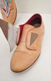ROLLIE - Derby 37 Tan flats