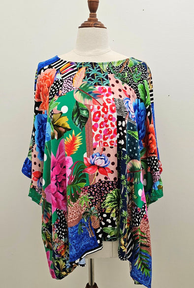 VIRTUELLE size 24 print top