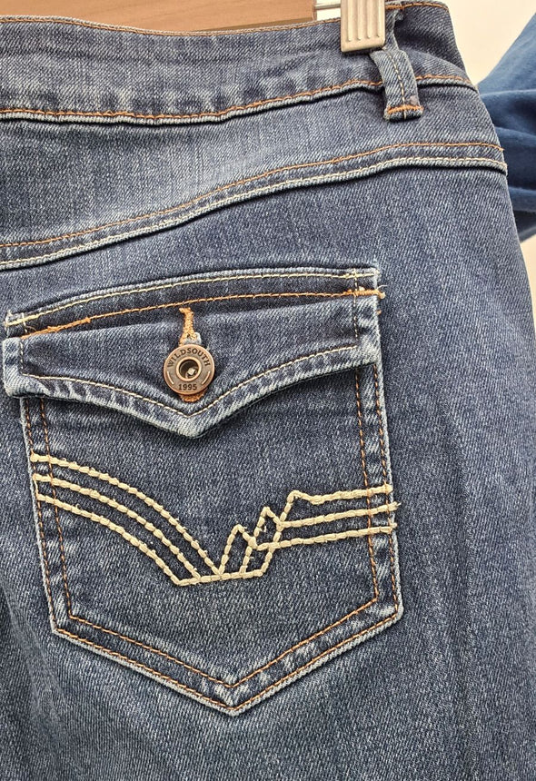 WILDSOUTH Size 12 stretch denim jeans