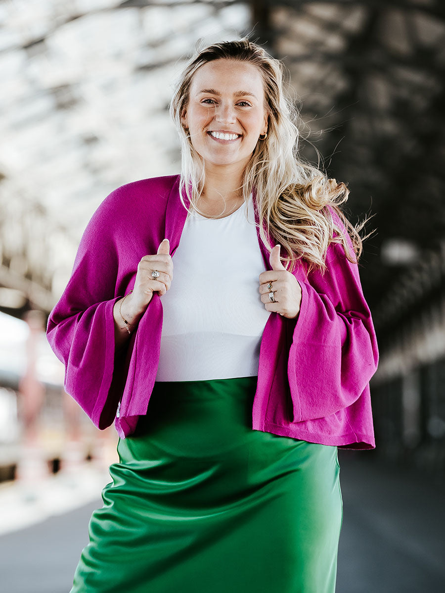 Pink Tallulah Clothing House Of Cb TALLULAH PINK FLORAL PUFF